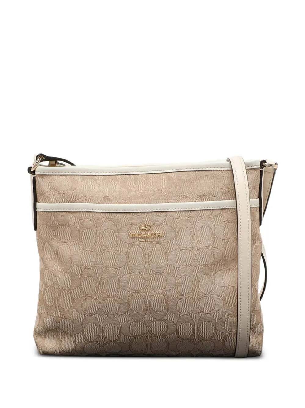 Coach swingpack canvas crossbody bag